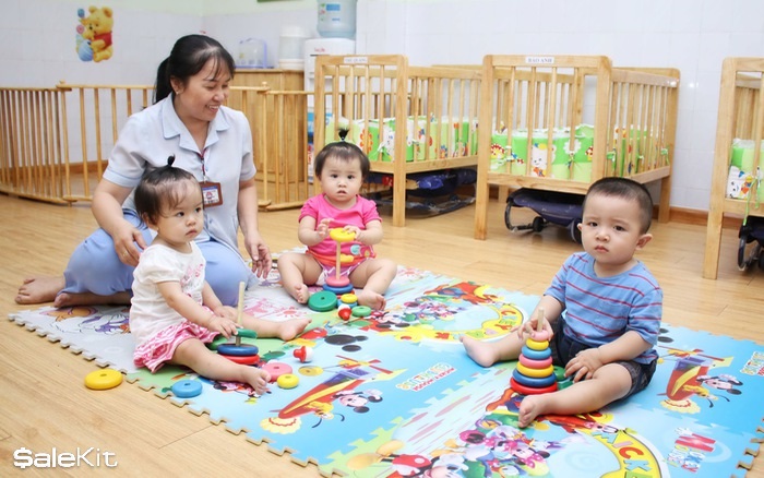 mở lớp trông trẻ tại nhà