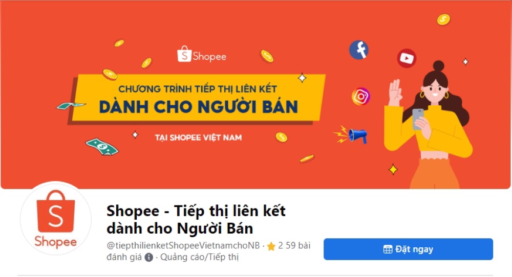 Tiếp thị liên kết Shopee giúp gia tăng doanh thu 
