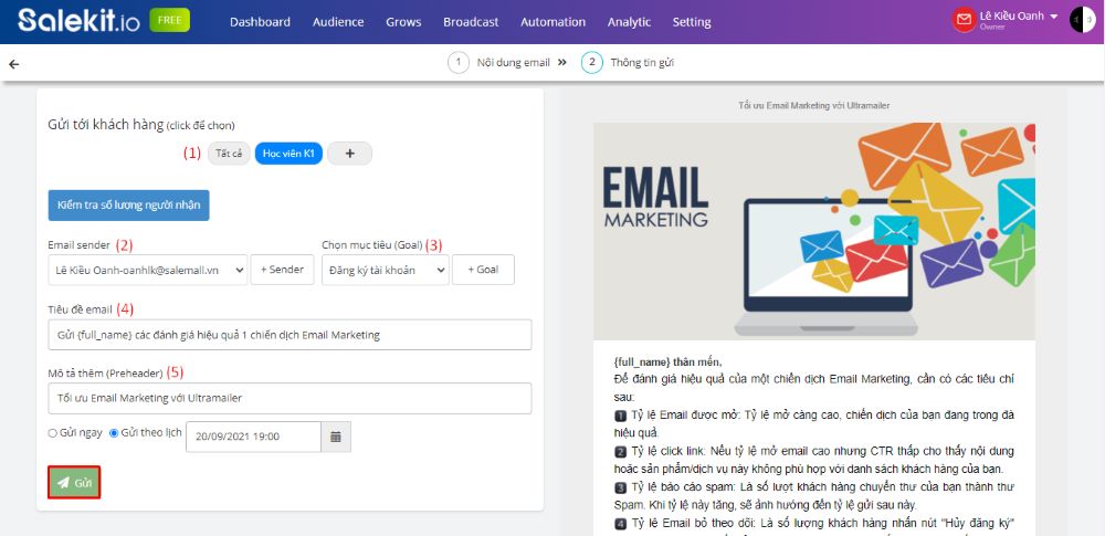 đề cao tính cá nhân hóa trong email marketing