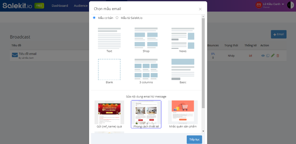 crm.24h7.vn hỗ trợ gửi email marketing số lượng lớn một cách nhanh chóng 